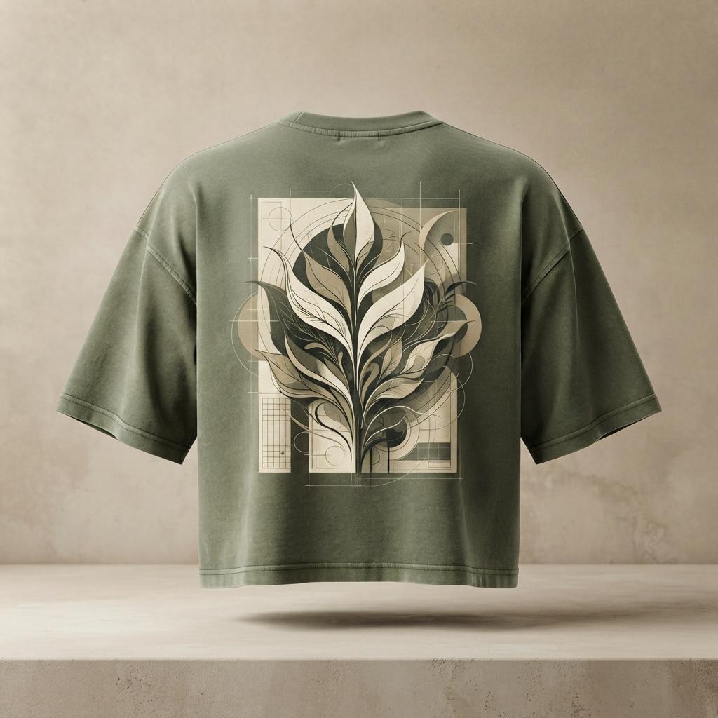 Boxy Drop Shoulder Tee — view 3