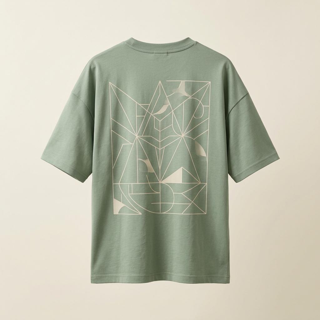 Minimal Drop Shoulder Tee — view 3